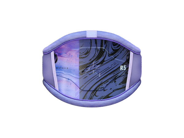 METHOD V3 RS CORAL PURPLE XS CARBON - WITH RATCHET SPREADER BAR KITESURFING HOOK