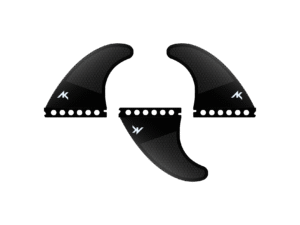 AK FIN AK6 MEDIUM - THRUSTER SET